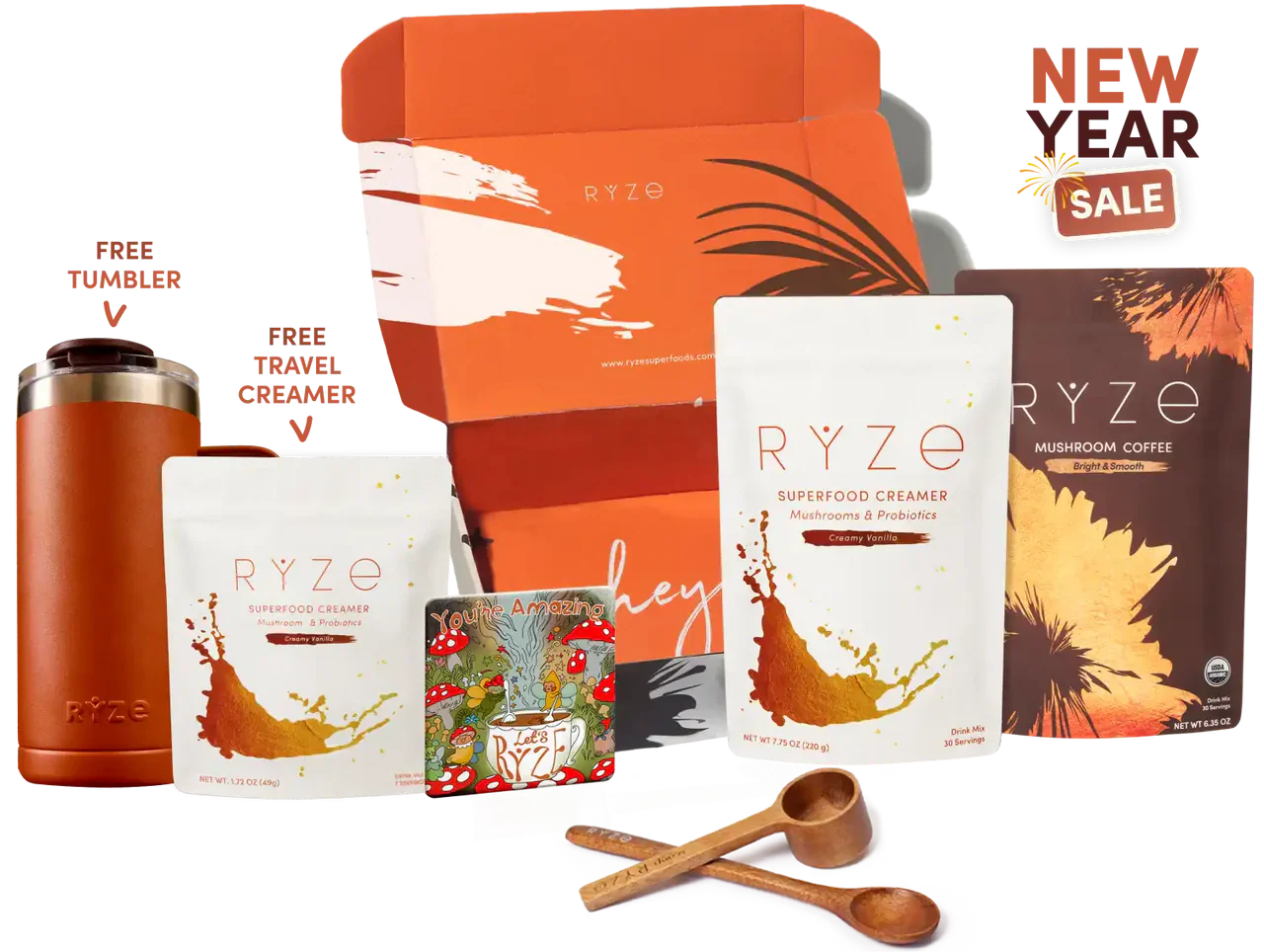 RYZE n Shine Bundle Coffee Bright