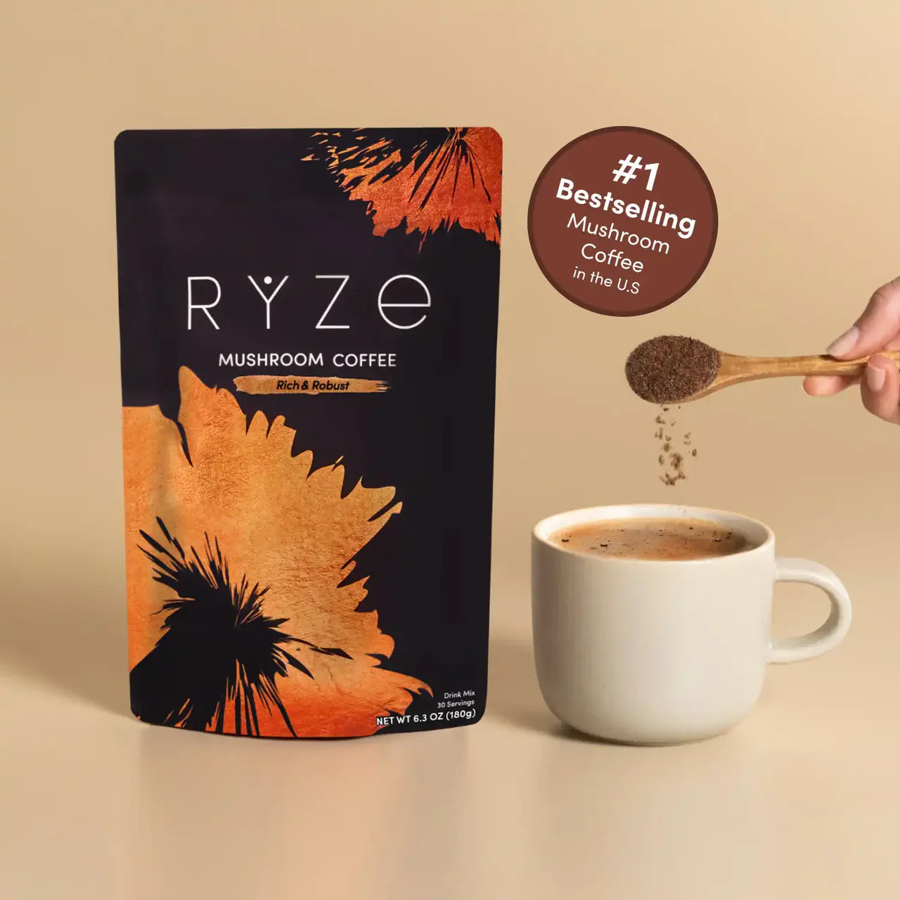 Mushroom Coffee Smooth