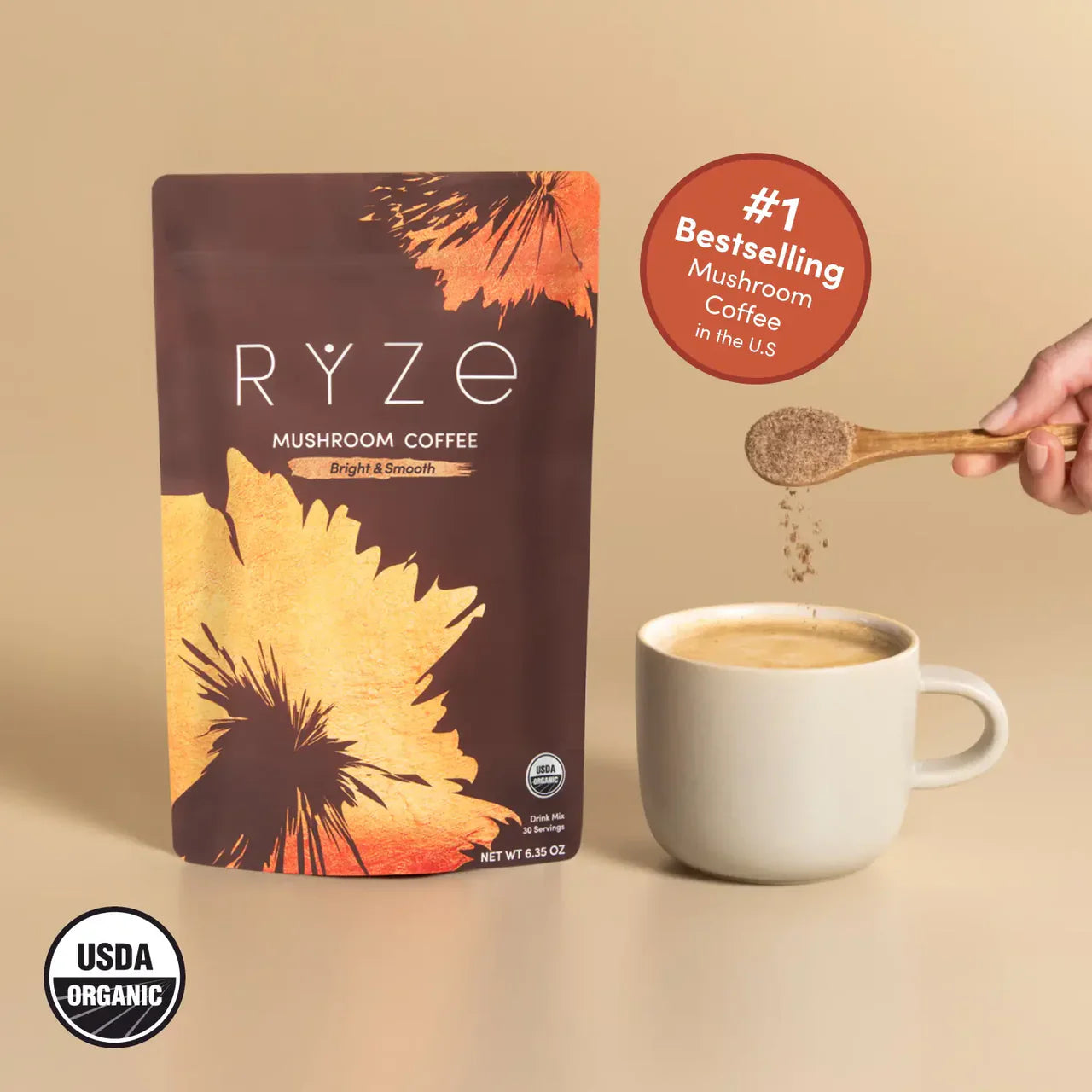 Mushroom Coffee Smooth